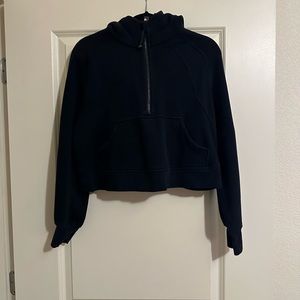 Black Scuba Hoodie